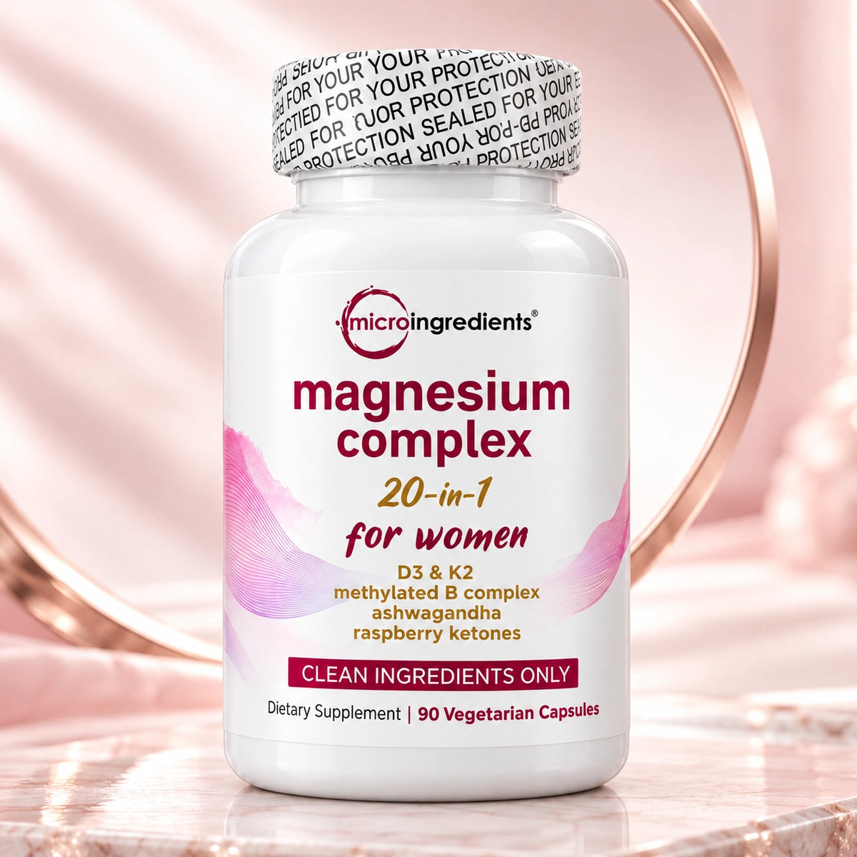 Magnesio 20 en 1 para Mujer · 90 Cápsulas