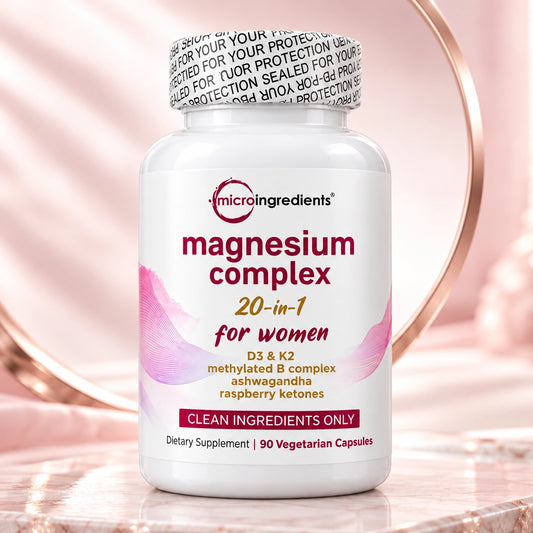 Magnesio 20 en 1 para Mujer · 90 Cápsulas