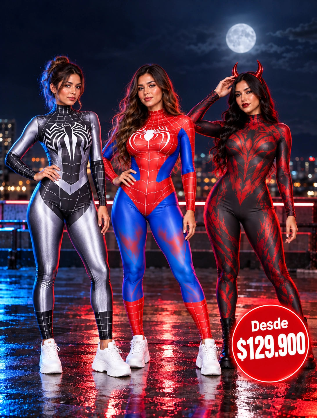 Enterizos de Halloween para mujer